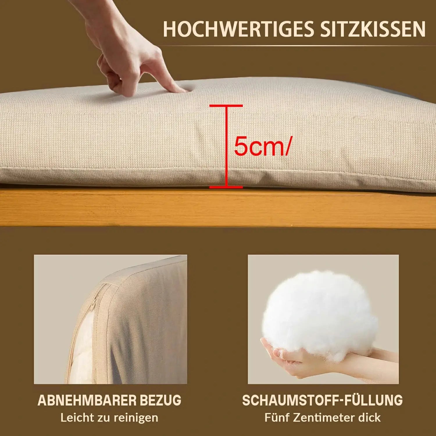 Domi Outdoor Barhocker 2er-Set In Holzoptik Mit Hochwertigem Seilgeflecht Wetterfeste Barstühle Aus Aluminium Inklusive Sitzkissen Für Garten Und Terrasse